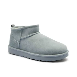 UGG Skórzane śniegowce CLASSIC ultra mini | z dodatkiem wełny