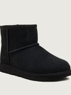 UGG Skórzane śniegowce KIDS CLASSIC MINI II