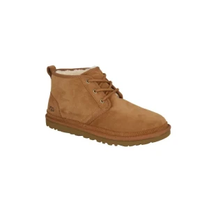UGG Skórzane śniegowce NEUMEL | z dodatkiem wełny