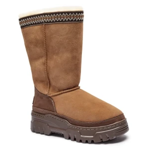 UGG Skórzane śniegowce TRAILGAZER | z dodatkiem wełny