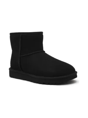 UGG Skórzane śniegowce W Classic Mini II