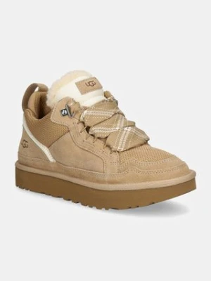 UGG sneakersy Lowmel kolor beżowy 1144032-SAN