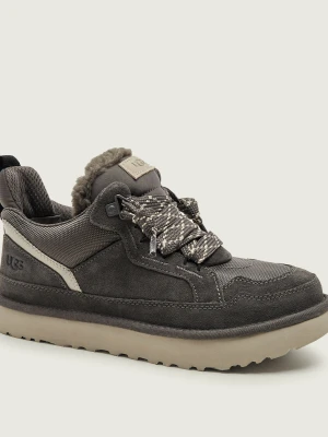 UGG Sneakersy Lowmel | shearling | zamsz szary