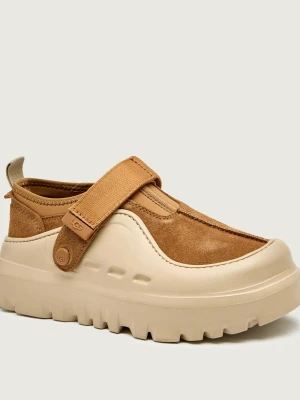 UGG Sneakersy M PEAKMOD LOWCUT | zamsz brązowy
