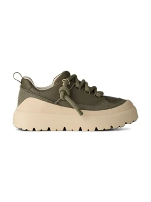 UGG sneakersy skórzane Heritage Utility Sneaker męskie kolor zielony 1170910.MBF