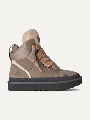 UGG sneakersy zamszowe Highmel damskie kolor beżowy 1145390.CBBLG