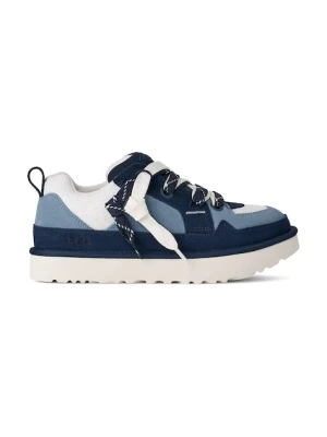 UGG sneakersy zamszowe Lo Lowmel męskie kolor niebieski 1169493.DNW