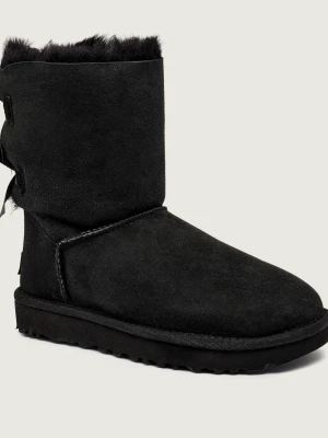 UGG Śniegowce Bailey Bow II | zamsz czarny
