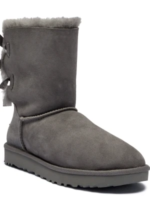 UGG Śniegowce Bow II | shearling | zamsz