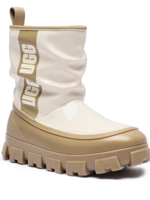 UGG Śniegowce Classic Brellah Mini beżowy