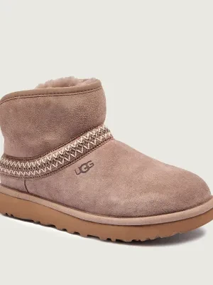 UGG Śniegowce CLASSIC MINI CRESCENT | zamsz