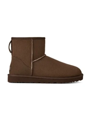 UGG śniegowce Classic Mini kolor brązowy 1002072.DDC