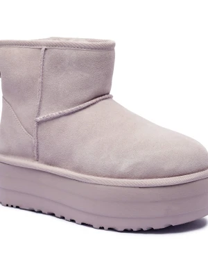UGG Śniegowce Classic Mini Platform | zamsz