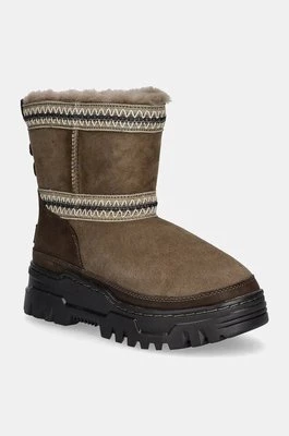 UGG śniegowce Classic Mini Trailgazer kolor brązowy 1158322-HCK