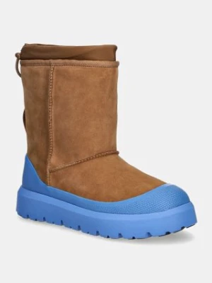 UGG śniegowce Classic Short Weather Hybrid kolor brązowy 1143992-CBG