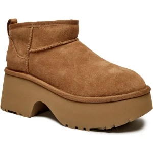 UGG Śniegowce Classic Ultra Mini New Heights | wełna | zamsz