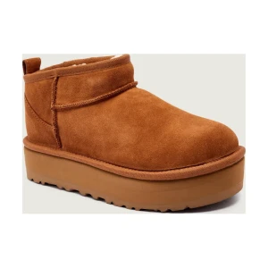 UGG Śniegowce CLASSIC ULTRA MINI PLATFORM | z dodatkiem wełny | zamsz