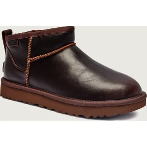 UGG Śniegowce Classic Ultra Mini | skóra | wełna