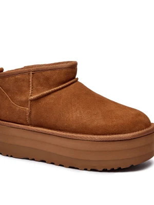 UGG Śniegowce CLASSIC ULTRA MINI | wełna | zamsz