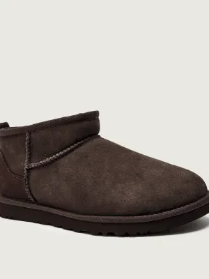 UGG Śniegowce Classic Ultra Mini | z dodatkiem wełny | skóra