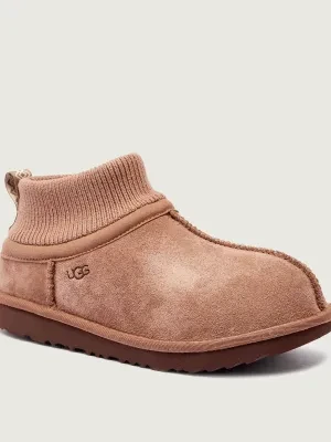 UGG Śniegowce CLASSIC ULTRA STRETCH CUFF | skóra