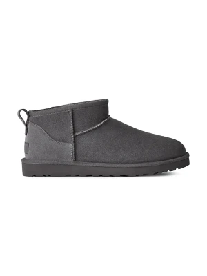UGG śniegowce męskie zamszowe M Classic Ultra Mini szary