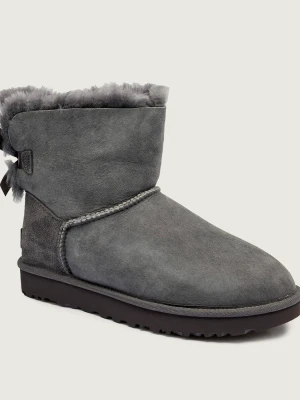 UGG Śniegowce MINI BAILEY BOW II | shearling | zamsz