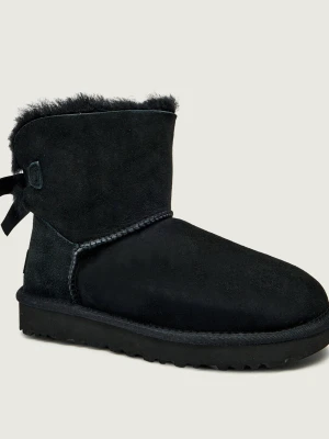 UGG Śniegowce MINI BAILEY BOW II | zamsz czarny