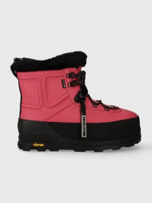 UGG śniegowce Shasta Boot Mid kolor różowy 1151870