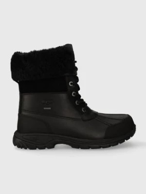 UGG śniegowce skórzane Butte kolor czarny 5521