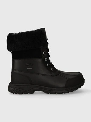 UGG śniegowce skórzane Butte kolor czarny 5521