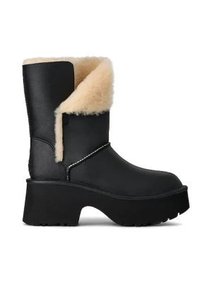 UGG śniegowce skórzane Esmee Leather Boot kolor czarny 1172590.BLK