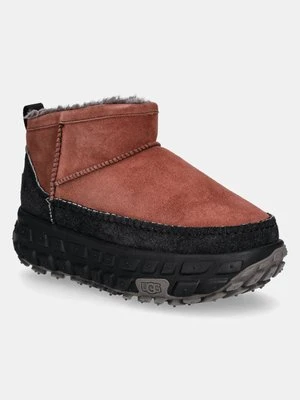 UGG śniegowce Venture Daze Ultra Mini kolor pomarańczowy 1158200-RJS