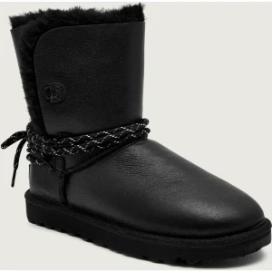 UGG Śniegowce W BAILEY TIE | skóra