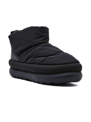 UGG Śniegowce W CLASSIC MAXI MINI | z dodatkiem skóry