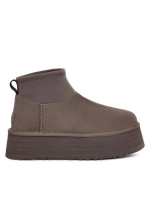 Ugg Śniegowce W Classic Mini Dipper 1168170 Szary