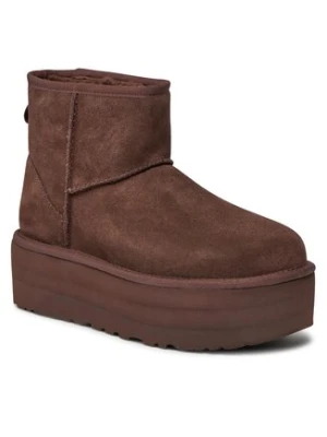 Ugg Śniegowce W Classic Mini Platform 1134991 Brązowy