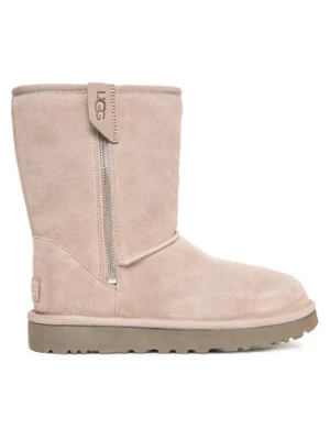 Ugg Śniegowce W Classic Short Bailey Zip 1144043 Szary