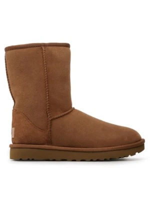 Ugg Śniegowce W Classic Short II 1016223 Brązowy
