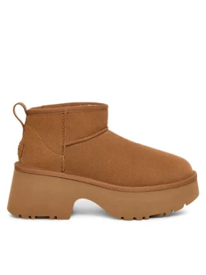 Ugg Śniegowce W Classic Ultra Mini Heights 1158311 Brązowy