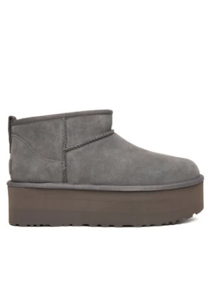 Ugg Śniegowce W Classic Ultra Mini Platform 1135092 Szary