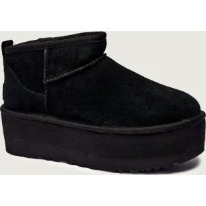UGG Śniegowce W CLASSIC ULTRA MINI | wełna | zamsz