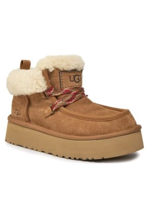 Ugg Śniegowce W Funkarra Cabin Cuff 1143954 Brązowy