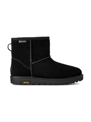 UGG śniegowce zamszowe Classic Mini GTX kolor czarny 1171150.BLK