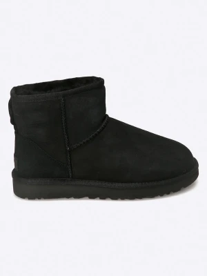 UGG śniegowce zamszowe Classic Mini II czarny