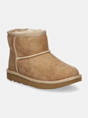 UGG śniegowce zamszowe dziecięce Classic Mini II