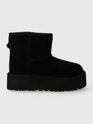 UGG śniegowce zamszowe dziecięce CLASSIC MINI PLATFORM