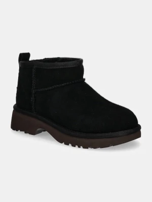 UGG śniegowce zamszowe dziecięce KIDS CLASSIC ULTRA MINI NEW HEIGHTS
