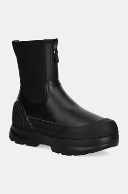 UGG sztyblety Neumel X Zip damskie kolor czarny na platformie lekko ocieplone 1158235-BLK