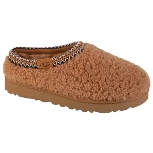 UGG Tasman Maxi Curly 1158356-CHE, Damskie, Brązowe, kapcie, skóra naturalna, rozmiar: 39